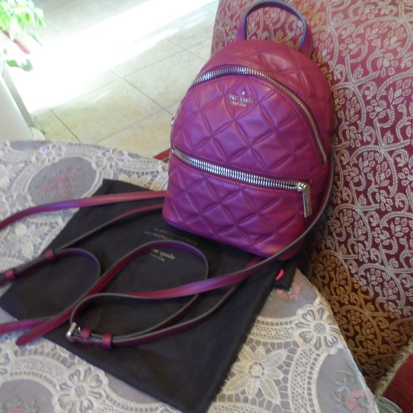 kate spade | Bags | New Kate Spade Ny Burgundy Leather  display picture 1
